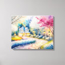 Pesquisar por casa bonita impressão de canvas Paisagem