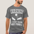 Pesquisar por máquina pinball camisetas Para