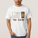 Pesquisar por café no código camisetas Codificação