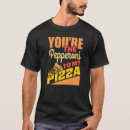 Pesquisar por pizza de pepperoni camisetas Citação