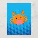 Pesquisar por desenho do caranguejo cartoes postais Vida marinha