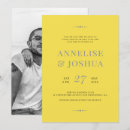 Pesquisar por amarelo simples casamento convites Tipografia