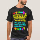 Pesquisar por eu amo alguém com autismo camisetas Consciência do autismo