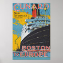Pesquisar por cunard pôsteres De viagem retrô