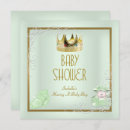 Pesquisar por chá fraldas príncipe convites Verde