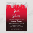 Pesquisar por prata vermelha convites For her