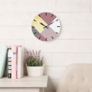 Pesquisar por cor pastel relogios de parede Minimalista