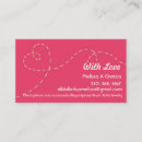 Pesquisar por handmade com amor cartao de visita Coração