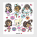 Pesquisar por de do chibi adesivos For kids