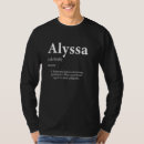 Pesquisar por alyssa camisetas Aniversário