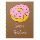 Pesquisar por donut cadernos de notas Doce