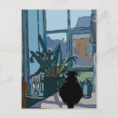 Pesquisar por chat noir cartoes postais Gato preto