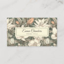 Pesquisar por florais vintage cartao de visita Penteado
