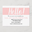 Pesquisar por pink cartoes postais Nova casa