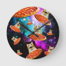 Pesquisar por pizza relogios de parede Engraçado