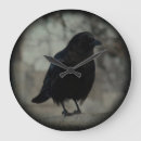 Pesquisar por corvo relogios de parede Gótico