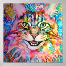 Pesquisar por gato feliz pôsteres Colorido