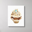 Pesquisar por cupcake impressão de canvas Sobremesa