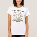 Pesquisar por arte literária camisetas For her