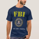 Pesquisar por inspector camisetas Fbi