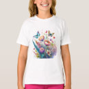 Pesquisar por corações e flores camisetas Aquarela