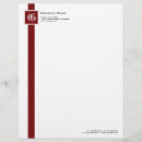 Pesquisar por vermelho e preto papel timbrado Monograma