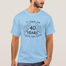 Pesquisar por quarenta masculinas camisetas 40th