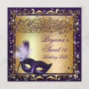 Pesquisar por máscaras roxas convites Bola