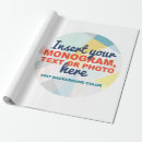Pesquisar por personalização papel de presente Monograma