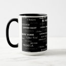 Pesquisar por nyc canecas Preto e branco