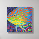 Pesquisar por peixes tropicais impressão de canvas Tropical