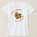 Pesquisar por eu amo alguém com autismo camisetas Neurodiversidade