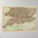 Pesquisar por mapa de inglaterra pôsteres Cor