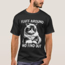 Pesquisar por humor do gato camisetas Por aí