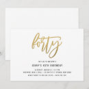 Pesquisar por 40 aniversário convites 40º