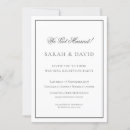 Pesquisar por casamento recepção convites Clássico