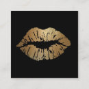 Pesquisar por lábios do ouro cartao de visita Maquilhador