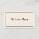 Pesquisar por papel antigo cartao de visita Simples