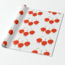 Pesquisar por cerejas vermelhas papel de presente For kids