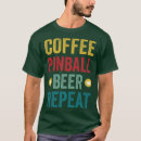 Pesquisar por máquina pinball camisetas Para
