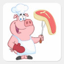Pesquisar por churrasco dos desenhos animados adesivos Porco