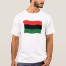 Pesquisar por bandeira negra camisetas Bandeira pan africana