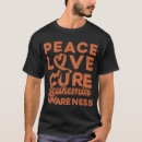 Pesquisar por cura da leucemia camisetas Sensibilização para a leucemia