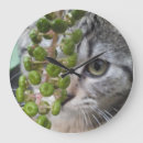 Pesquisar por olhos verdes relogios de parede Gatinho