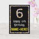 Pesquisar por número 6 cartoes Floral