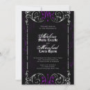 Pesquisar por roxo preto casamento convites Vitoriano