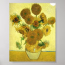 Pesquisar por girassóis van gogh pôsteres Vaso com girassóis