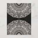 Pesquisar por mehndi cartoes postais Preto