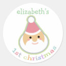 Pesquisar por o primeiro natal do bebê adesivos Bonito