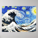 Pesquisar por pinturas japonesas pôsteres Hokusai